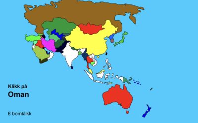 kart over asia